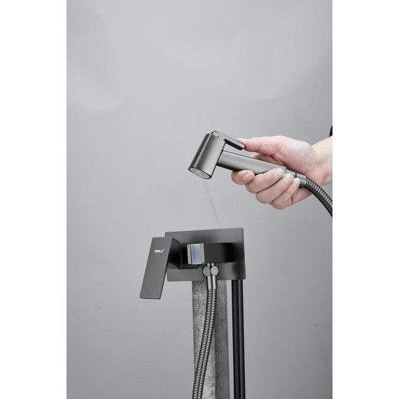 Набор для гигиенического душа Belz B55808-3 (со скрытой частью) оружейная сталь - 8 Набор для гигиенического душа Belz B55808-3 (со скрытой частью) оружейная сталь фото 8