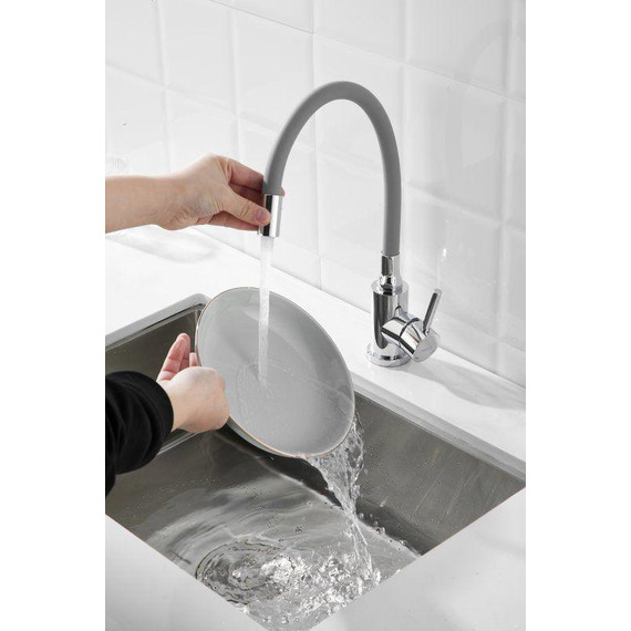 Смесители для кухни Belz B73809-3, хром/серый фото 2