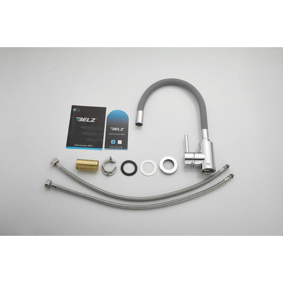 Смесители для кухни Belz B73809-3, хром/серый фото 25