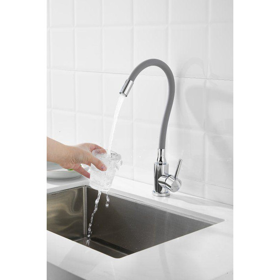 Смесители для кухни Belz B73809-3, хром/серый фото 27