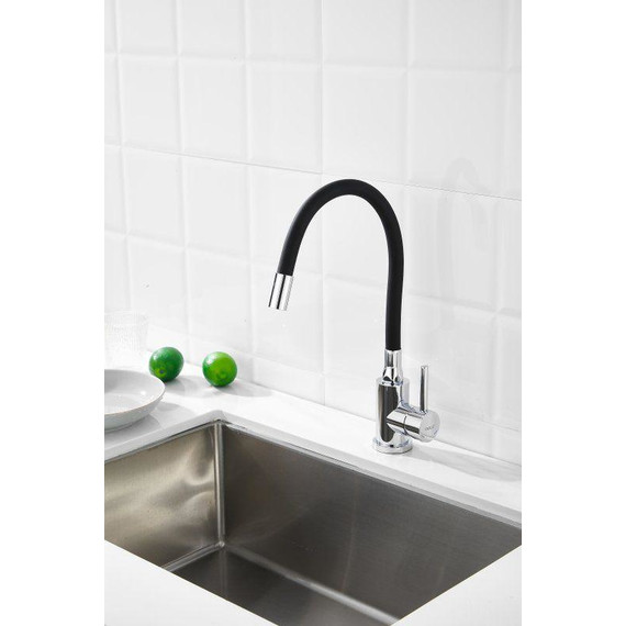 Смесители для кухни Belz B73809-7, хром/чёрный фото 3