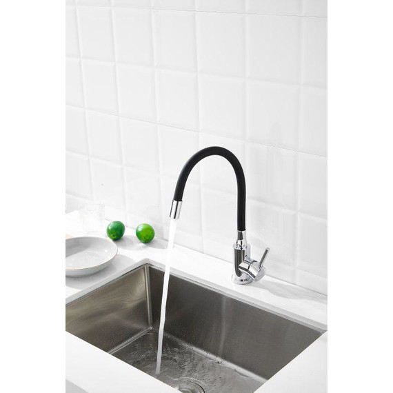 Смесители для кухни Belz B73809-7, хром/чёрный фото 8