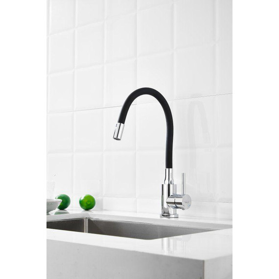 Смесители для кухни Belz B73809-7, хром/чёрный фото 5