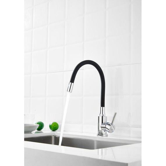 Смесители для кухни Belz B73809-7, хром/чёрный фото 6