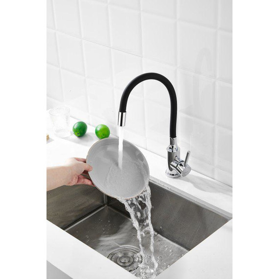 Смесители для кухни Belz B73809-7, хром/чёрный фото 24