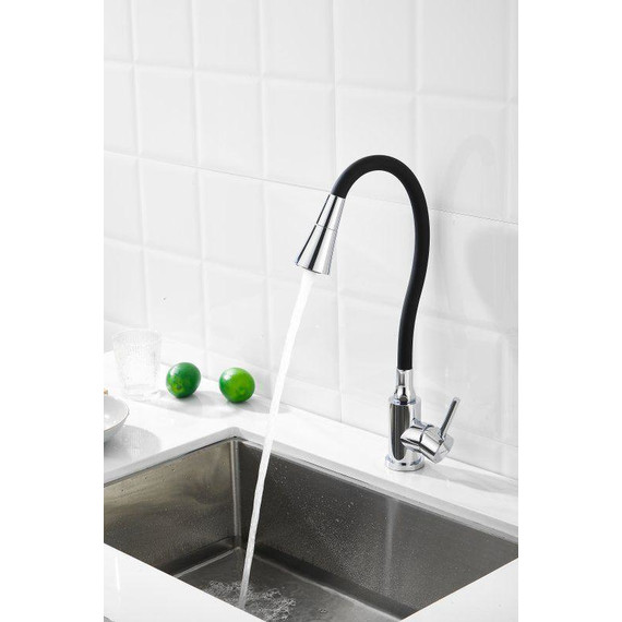 Смесители для кухни Belz B74809, хром/чёрный фото 17