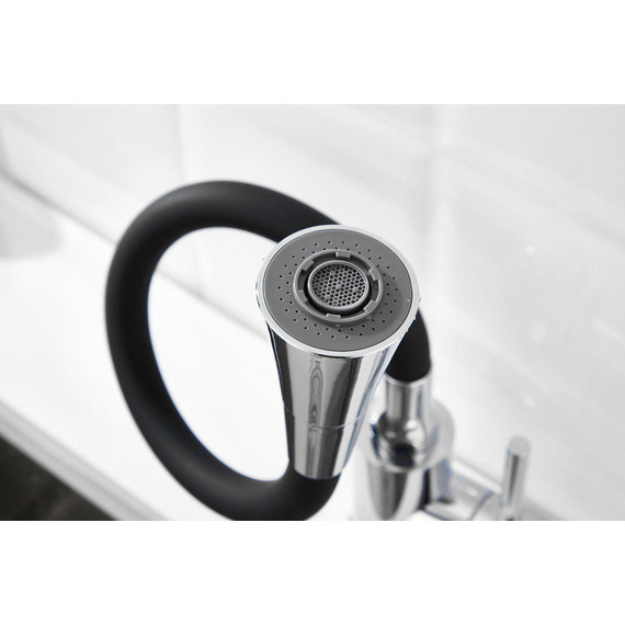 Смесители для кухни Belz B74809, хром/чёрный фото 19