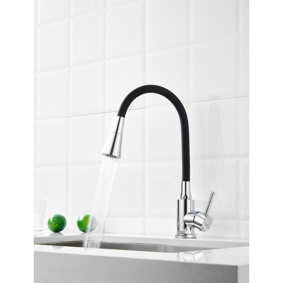 Смесители для кухни Belz B74809, хром/чёрный фото 22