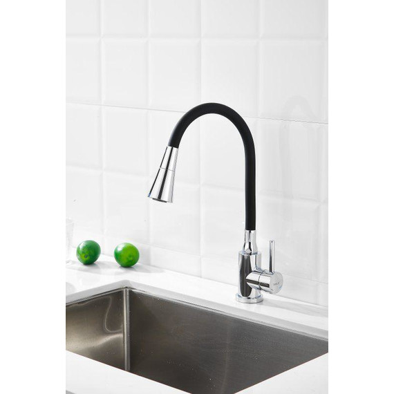 Смесители для кухни Belz B74809, хром/чёрный фото 23