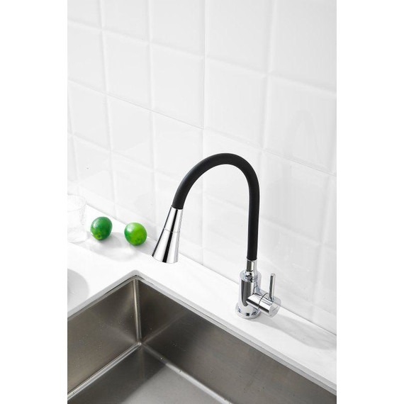 Смесители для кухни Belz B74809, хром/чёрный фото 30