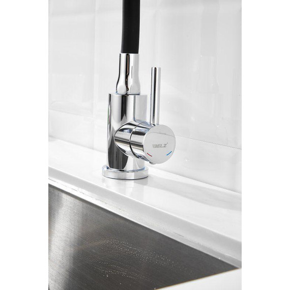 Смесители для кухни Belz B74809, хром/чёрный фото 33