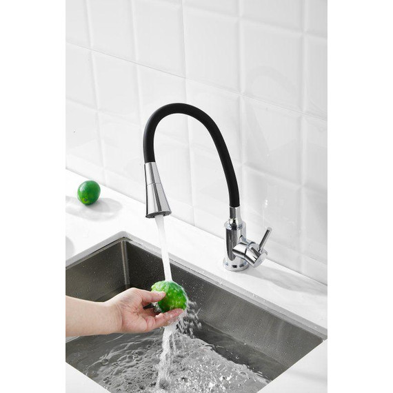 Смесители для кухни Belz B74809, хром/чёрный фото 40