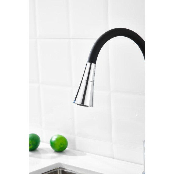 Смесители для кухни Belz B74809, хром/чёрный фото 41