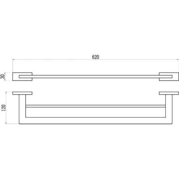 Полотенцедержатель Belz B90309, чёрный матовый фото 25