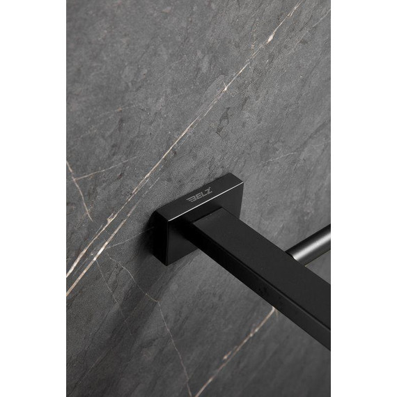 Полотенцедержатель Belz B90309, чёрный матовый фото 17