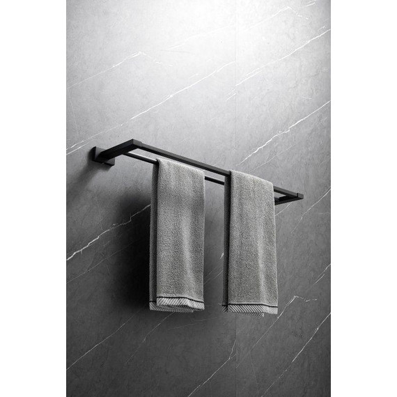 Полотенцедержатель Belz B90309, чёрный матовый фото 8