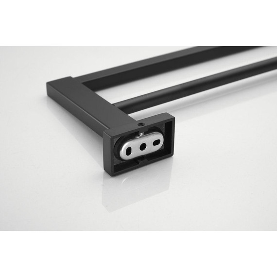 Полотенцедержатель Belz B90309, чёрный матовый фото 11