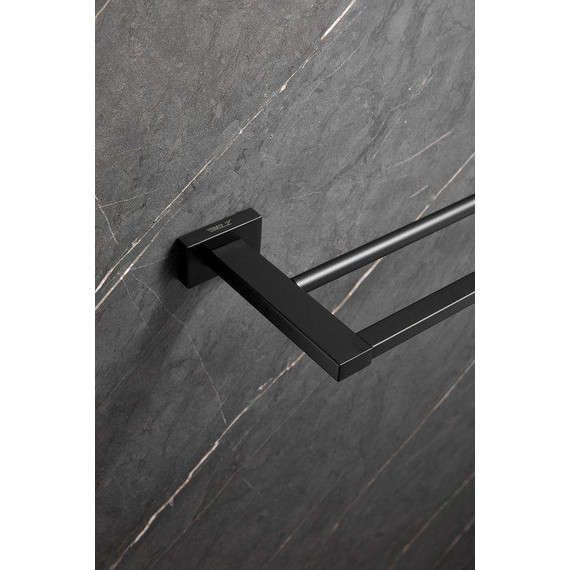 Полотенцедержатель Belz B90309, чёрный матовый фото 12