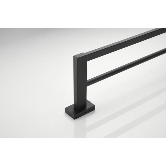 Полотенцедержатель Belz B90309, чёрный матовый фото 14