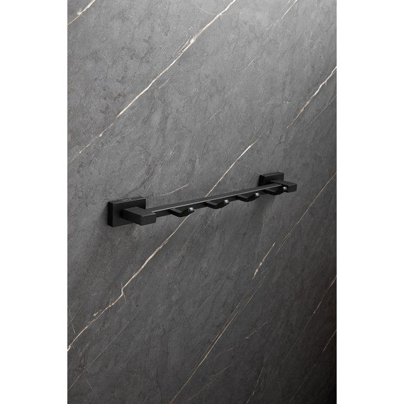 Набор крючков Belz B90315-4, чёрный матовый фото 8