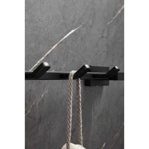 Набор крючков Belz B90315-4, чёрный матовый фото 9