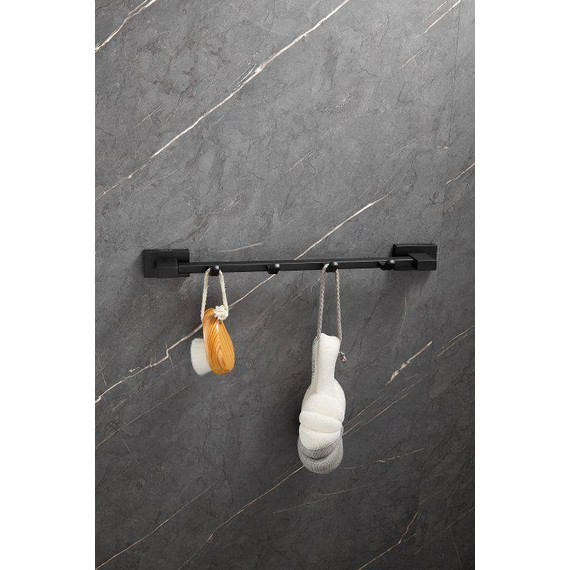 Набор крючков Belz B90315-4, чёрный матовый фото 6