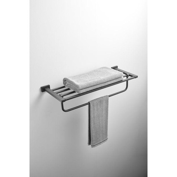 Полотенцедержатель Belz B90324, чёрный матовый фото 5