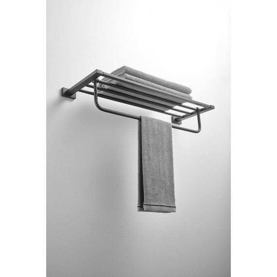 Полотенцедержатель Belz B90324, чёрный матовый фото 2