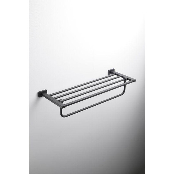 Полотенцедержатель Belz B90324, чёрный матовый фото 3