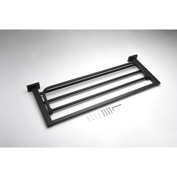 Полотенцедержатель Belz B90324, чёрный матовый фото 23