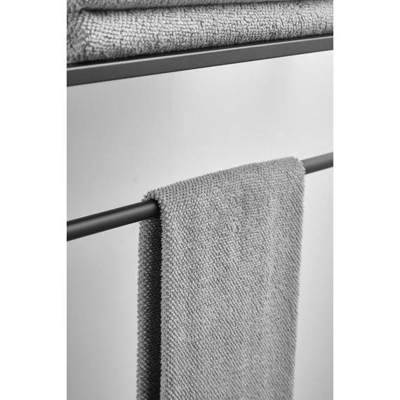 Полотенцедержатель Belz B90324, чёрный матовый фото 9