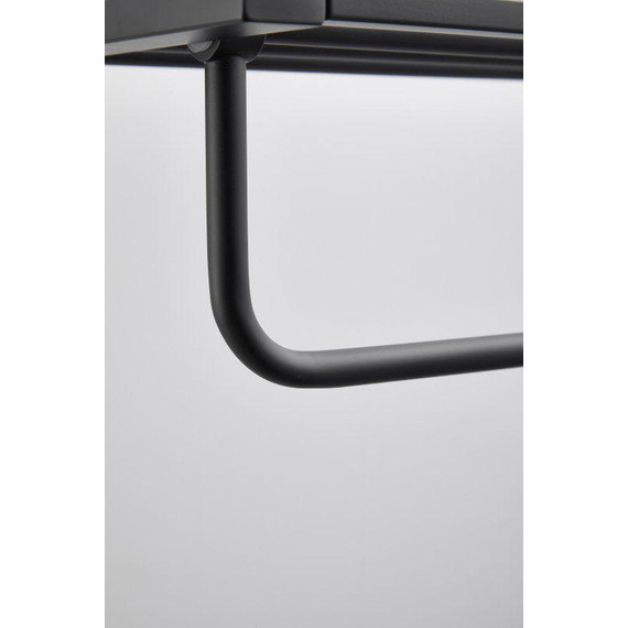 Полотенцедержатель Belz B90324, чёрный матовый фото 10