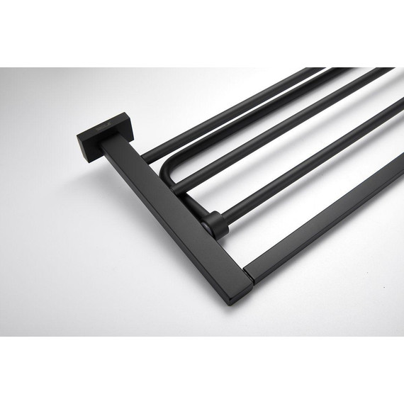 Полотенцедержатель Belz B90324, чёрный матовый фото 11