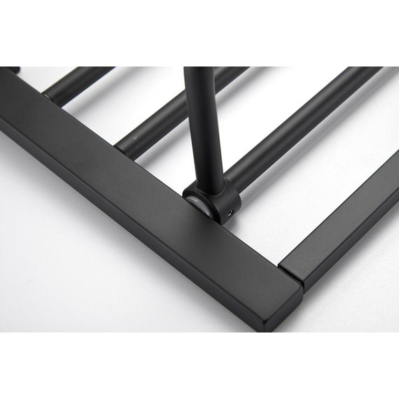 Полотенцедержатель Belz B90324, чёрный матовый фото 12