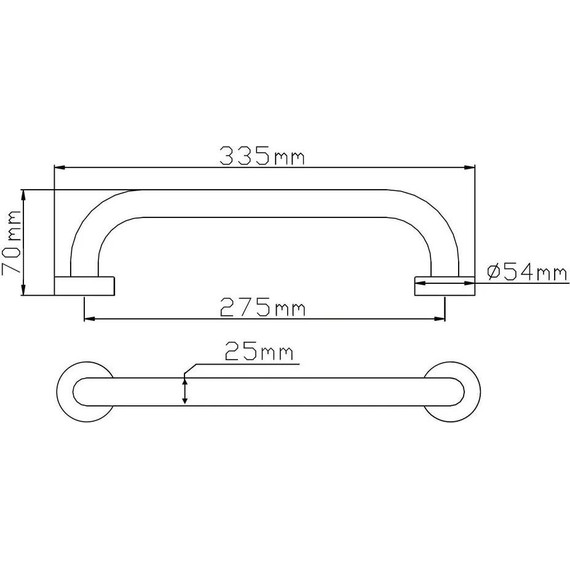 Поручень для ванны Potato P3518S фото 5