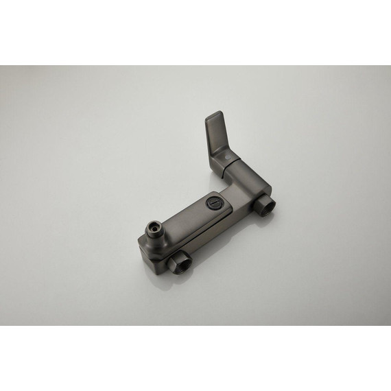 Смеситель для ванны Belz B60715-3, оружейная сталь фото 18