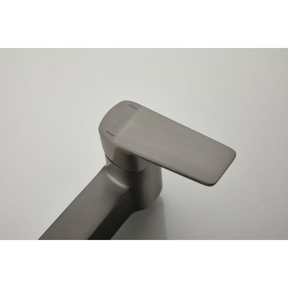 Смеситель для ванны Belz B60715-3, оружейная сталь фото 30