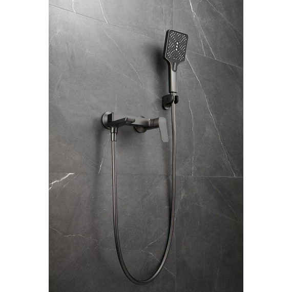 Смеситель для ванны Belz B60715-3, оружейная сталь фото 37