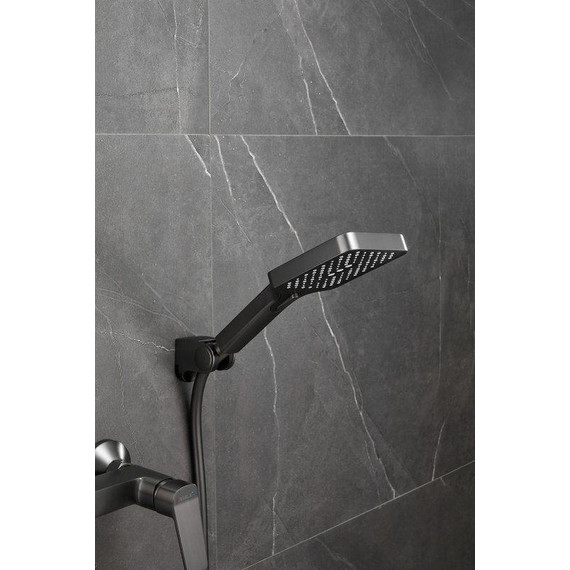 Смеситель для ванны Belz B60715-3, оружейная сталь фото 7