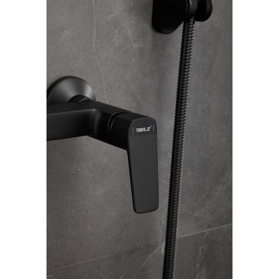 Смеситель для ванны Belz B60715-7, чёрный фото 28