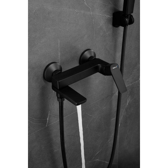 Смеситель для ванны Belz B60715-7, чёрный фото 13