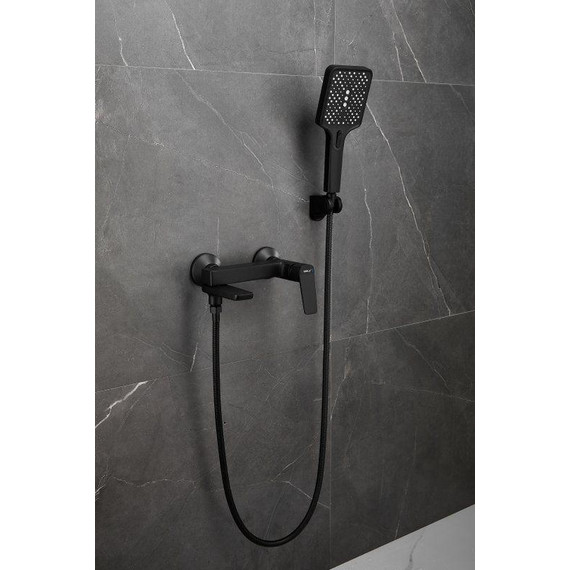 Смеситель для ванны Belz B60715-7, чёрный фото 3