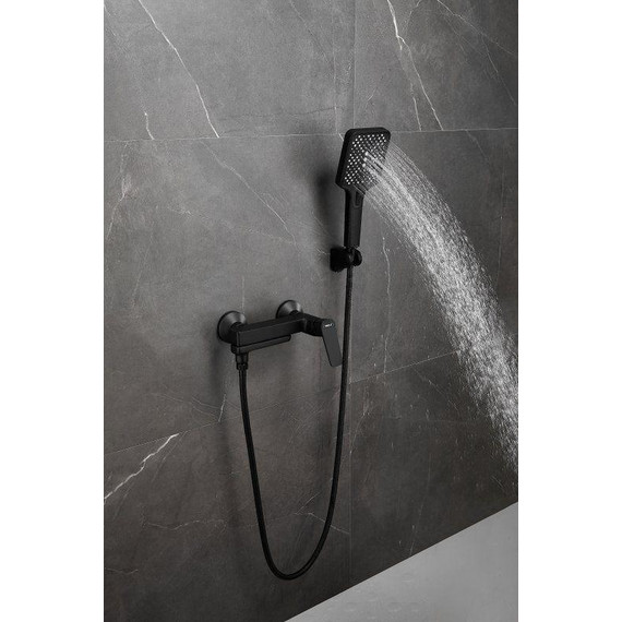 Смеситель для ванны Belz B60715-7, чёрный фото 9