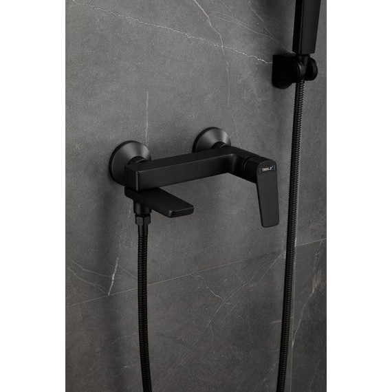 Смеситель для ванны Belz B60715-7, чёрный фото 21