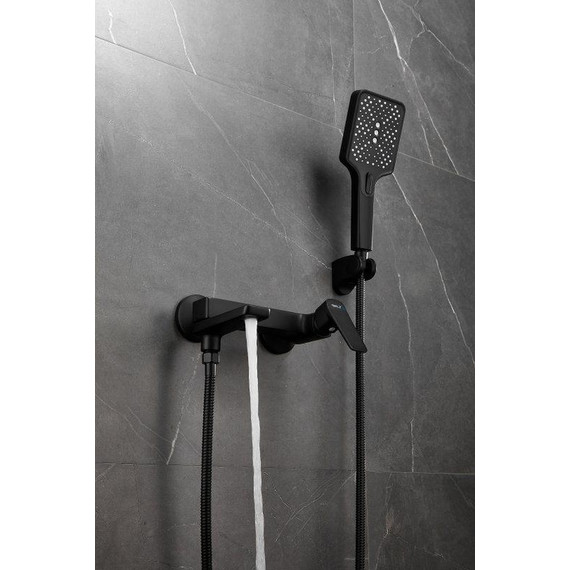 Смеситель для ванны Belz B60715-7, чёрный фото 27