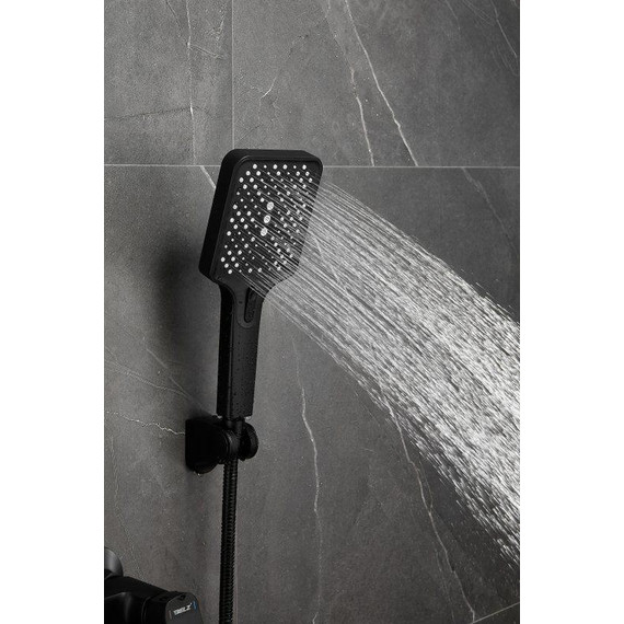 Смеситель для ванны Belz B60715-7, чёрный фото 15