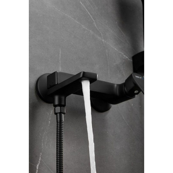 Смеситель для ванны Belz B60715-7, чёрный фото 22