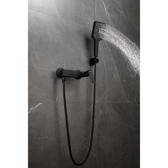 Смеситель для ванны Belz B60715-7, чёрный фото 11