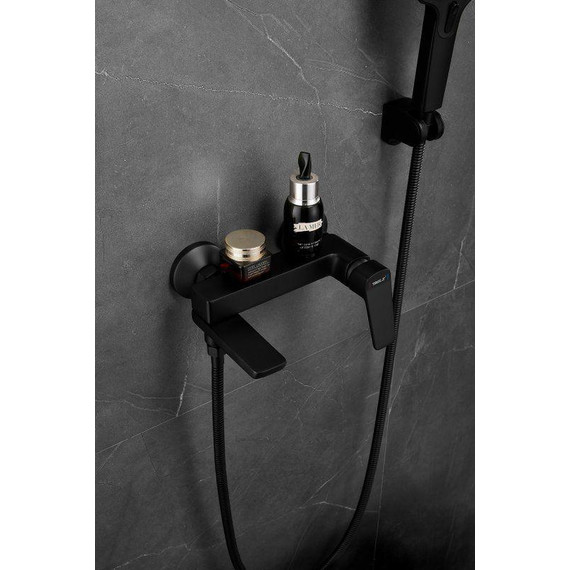 Смеситель для ванны Belz B60715-7, чёрный фото 23