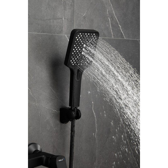 Смеситель для ванны Belz B60715-7, чёрный фото 14